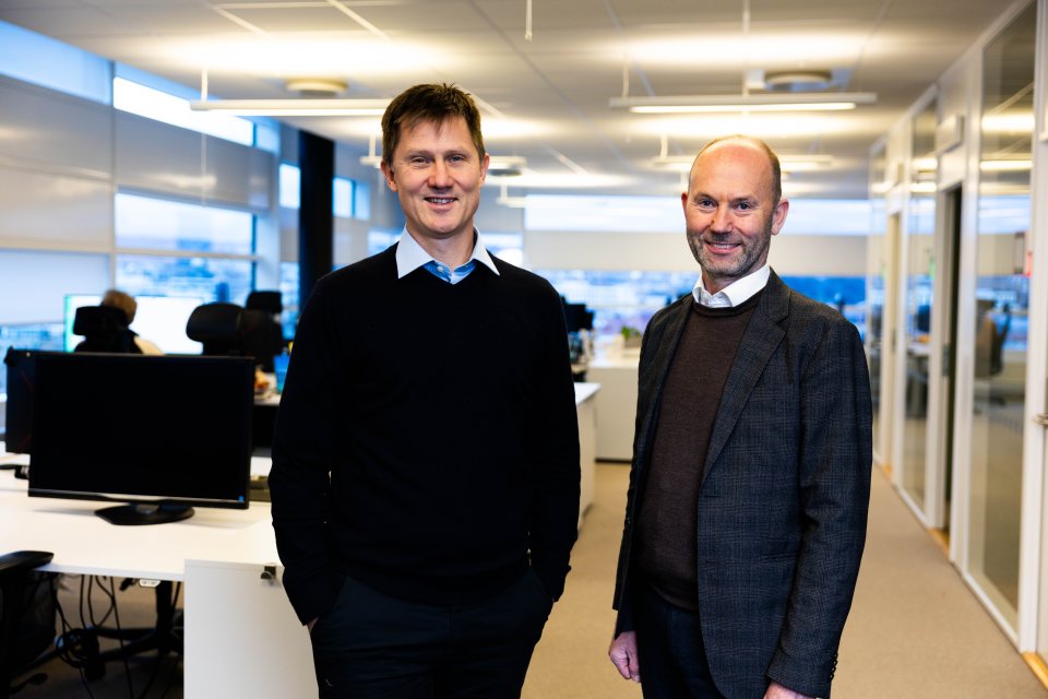 Odd Sverre Østlie (Venstre) Tom Erik Moe (høyre)