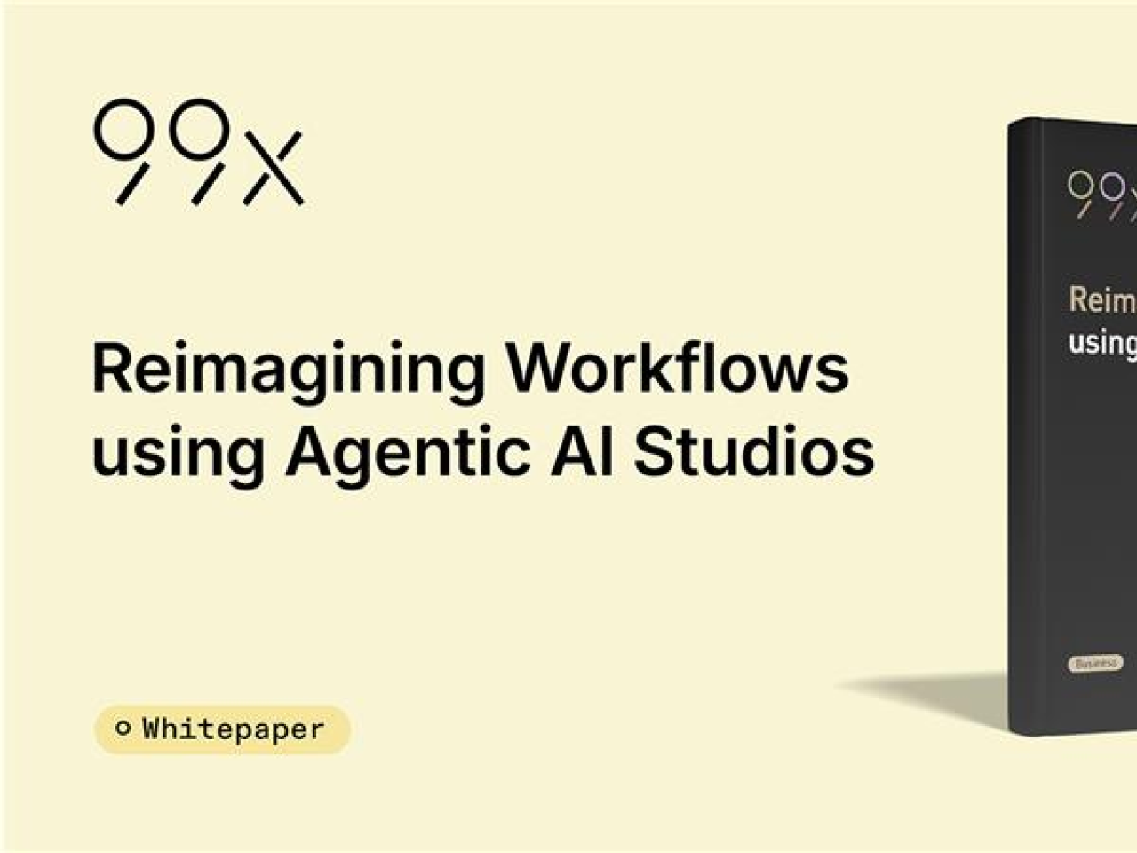 Reimagining Workflows using Agentic AI Studios