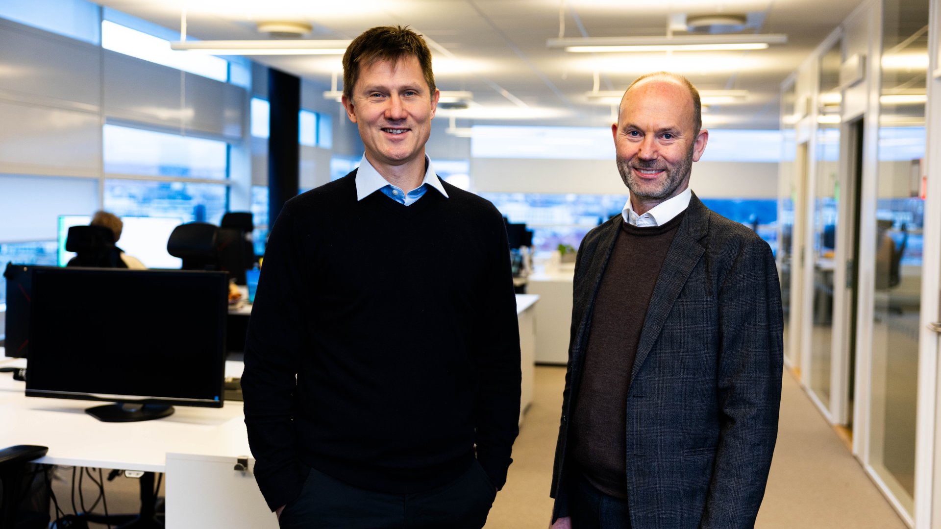 Odd Sverre Østlie (Venstre) Tom Erik Moe (høyre)