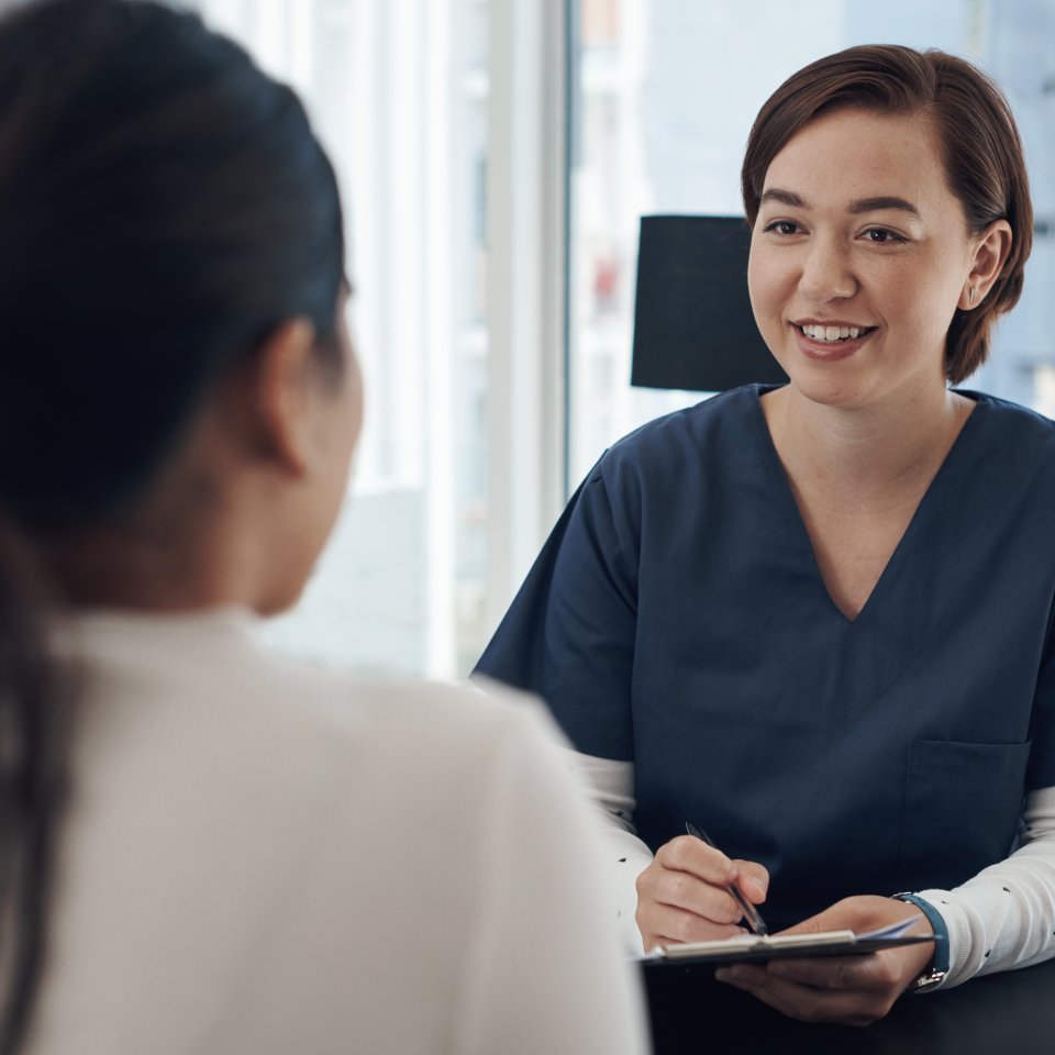 discussion with doctor discussion with doctor