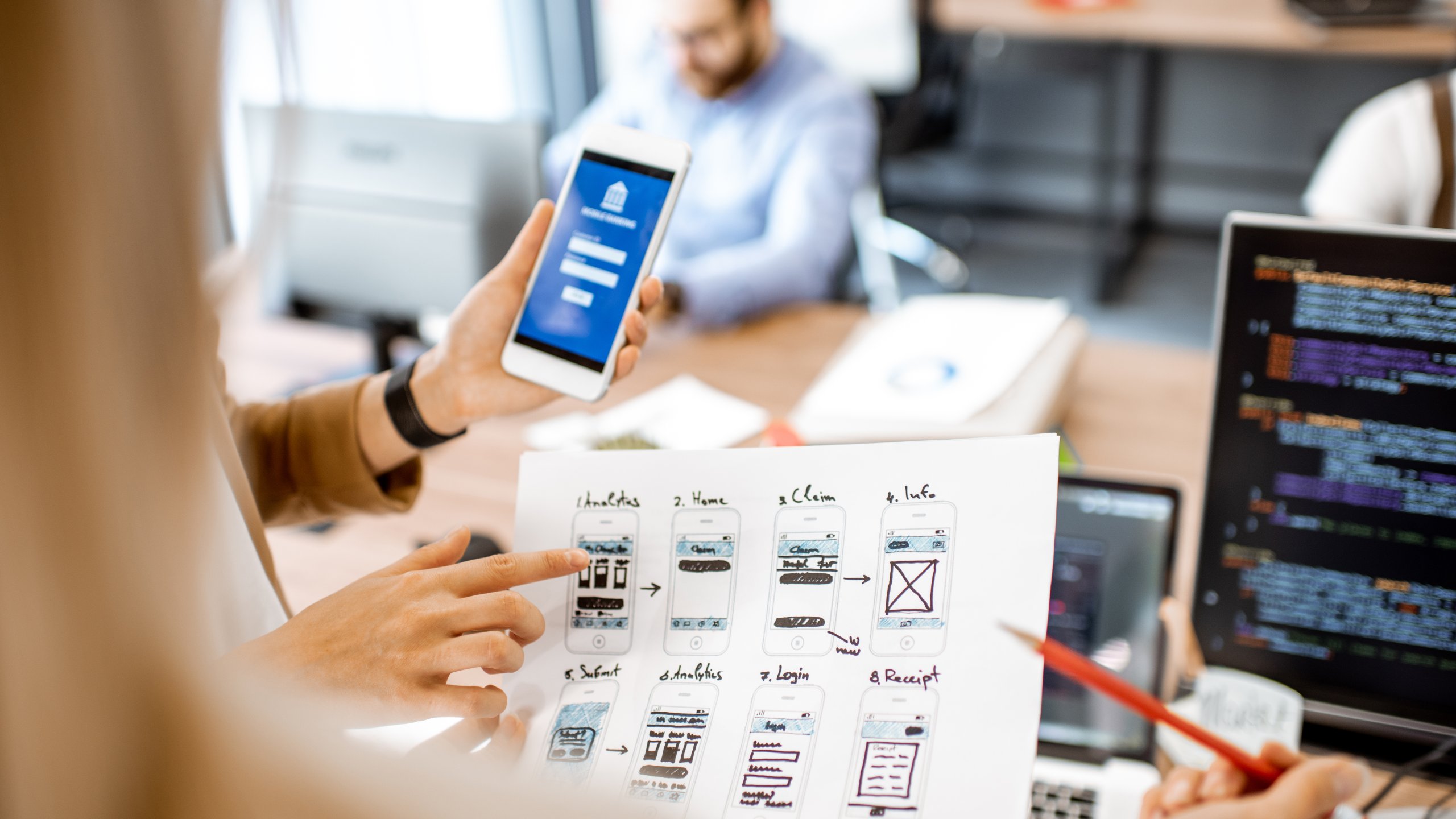 UX developing mobile application UX developing mobile application