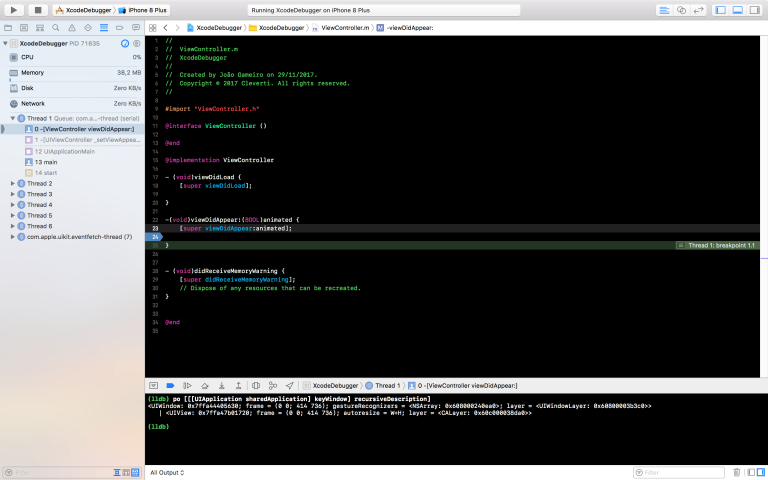 Combining LLDB with Breakpoints